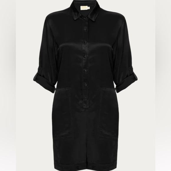 Nation Ltd. Ezra Satin Romper - Picture 4 of 9